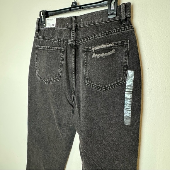 PacSun Eco Black Distressed Ultra High Waisted Slim Fit Jeans - Picture 7 of 13
